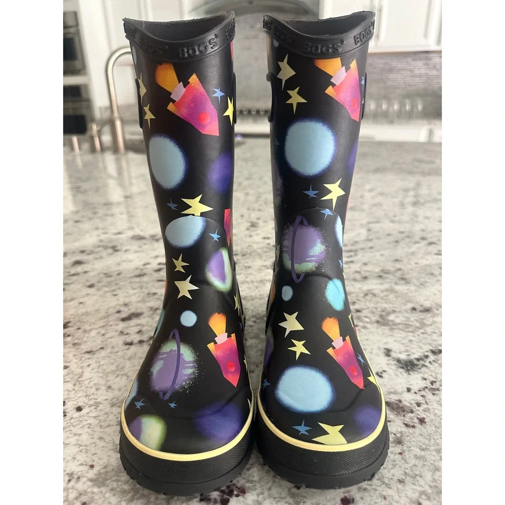 Bogs Dreamcore Space Girls Rain Boots 13